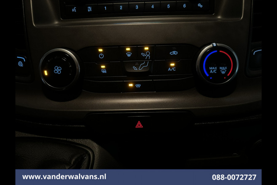 Ford Transit Custom 2.0 TDCI 130pk L2H1 Euro6 Airco | LED | Cruisecontrol | Verwarmde voorruit | Parkeersensoren Bijrijdersbank, 2800kg trekvermogen