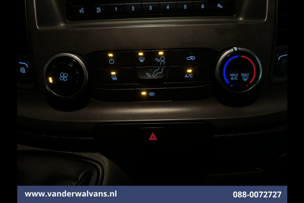Ford Transit Custom 2.0 TDCI 130pk L2H1 Euro6 Airco | LED | Cruisecontrol | Verwarmde voorruit | Parkeersensoren Bijrijdersbank, 2800kg trekvermogen