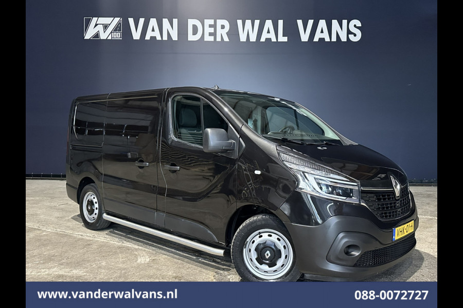 Renault Trafic 2.0 dCi 120pk L1H1 Facelift LED Euro6 Airco | Navigatie | Sidebars | Cruisecontrol parkeersensoren, bijrijdersbank