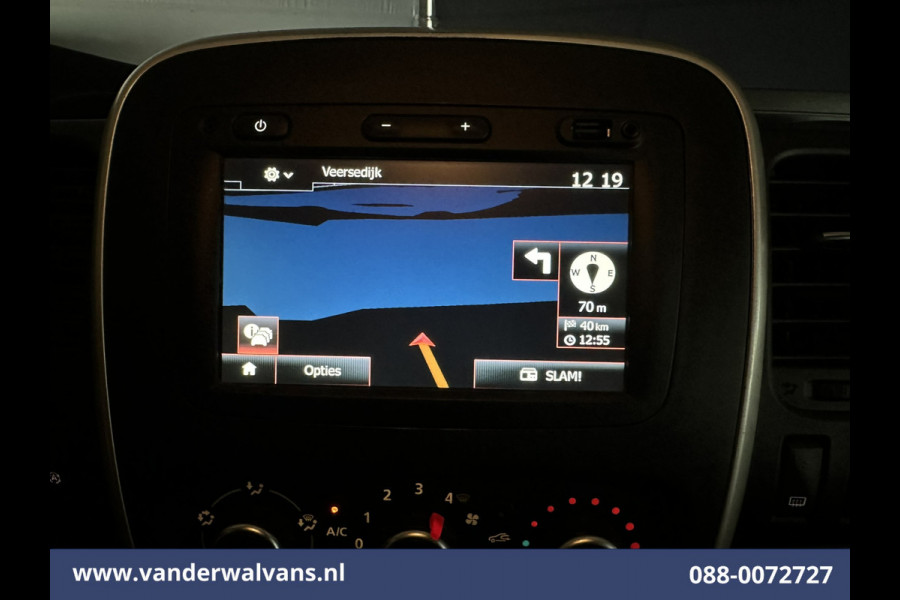 Renault Trafic 2.0 dCi 120pk L1H1 Facelift LED Euro6 Airco | Navigatie | Sidebars | Cruisecontrol parkeersensoren, bijrijdersbank