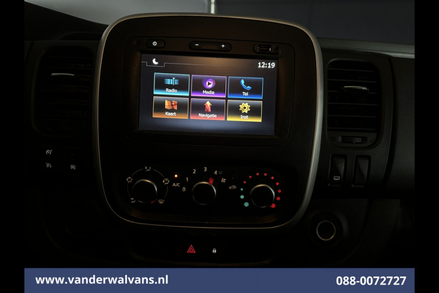 Renault Trafic 2.0 dCi 120pk L1H1 Facelift LED Euro6 Airco | Navigatie | Sidebars | Cruisecontrol parkeersensoren, bijrijdersbank
