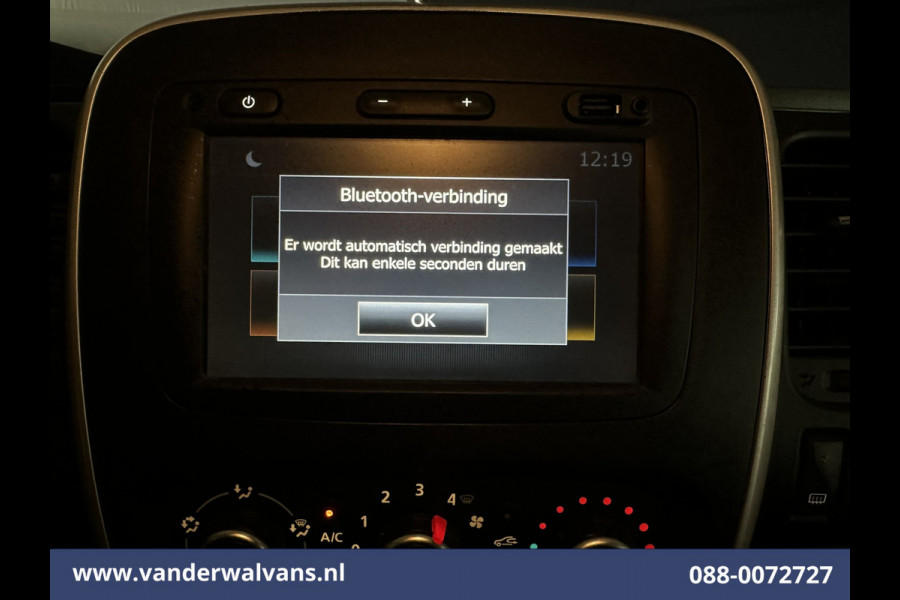 Renault Trafic 2.0 dCi 120pk L1H1 Facelift LED Euro6 Airco | Navigatie | Sidebars | Cruisecontrol parkeersensoren, bijrijdersbank