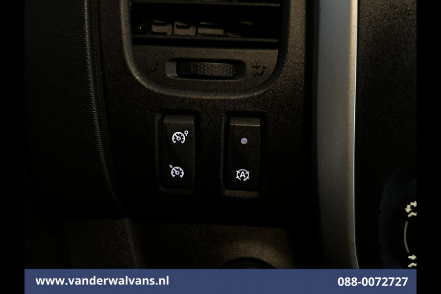 Renault Trafic 2.0 dCi 120pk L1H1 Facelift LED Euro6 Airco | Navigatie | Sidebars | Cruisecontrol parkeersensoren, bijrijdersbank