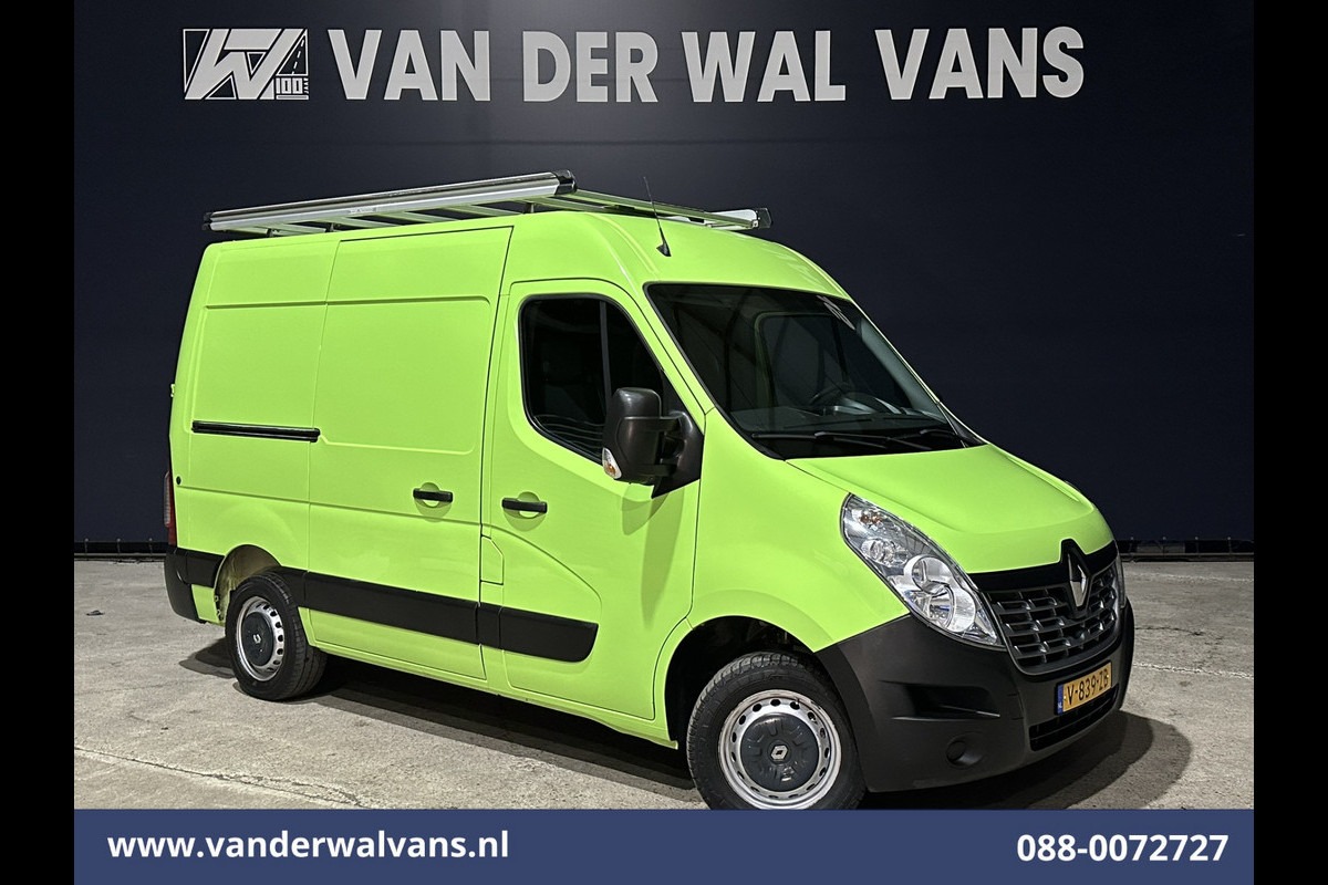 Renault Master 2.3 dCi 131pk L1H2 Euro6 Airco | Camera | Navigatie | Imperiaal | Cruisecontrol 2500kg Trekhaak, Parkeersensoren, Bijrijdersbank