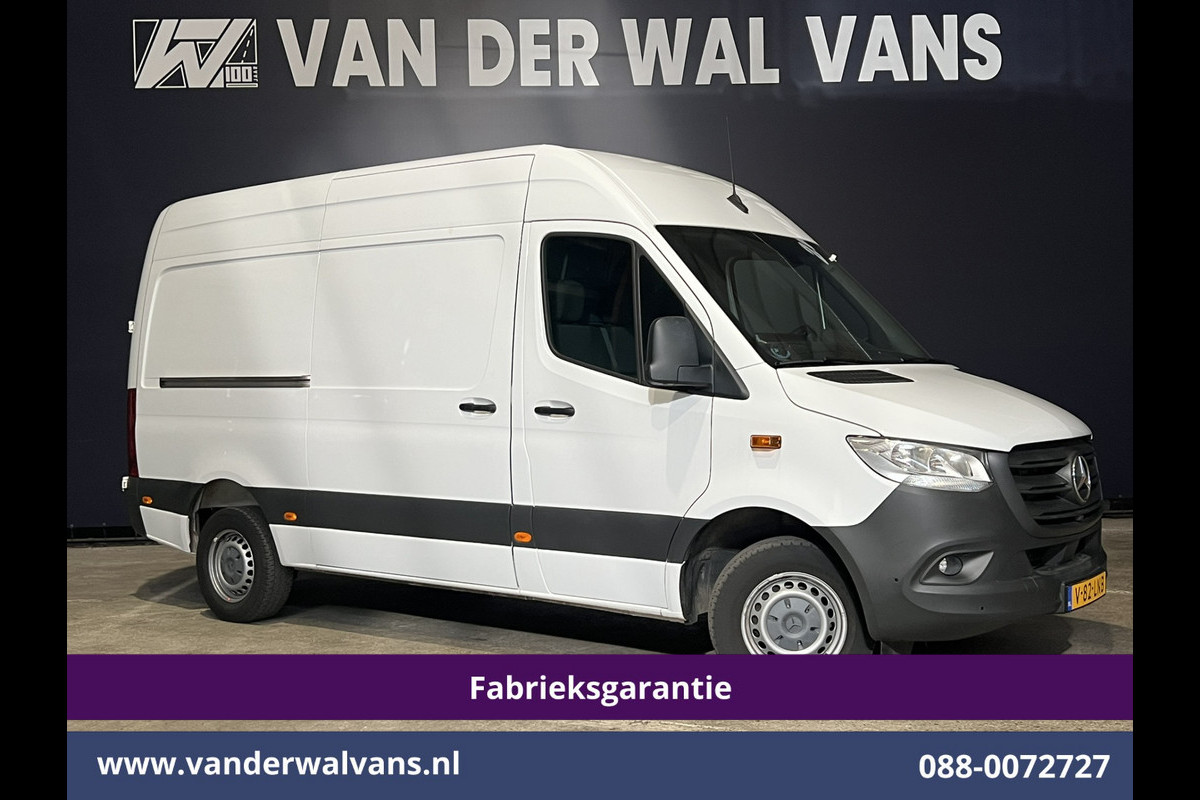 Mercedes-Benz Sprinter 317 CDI 170pk L2H2 Fabrieksgarantie Euro6 Airco | 360 Graden Camera | Navigatie | Apple Carplay | Cruisecontrol | Chauffeursstoe Android Auto, Stoelverwarming, Parkeersensoren, Bijrijdersbank