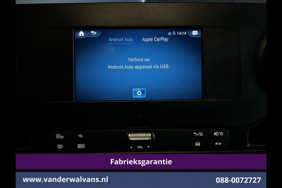 Mercedes-Benz Sprinter 317 CDI 170pk L2H2 Fabrieksgarantie Euro6 Airco | 360 Graden Camera | Navigatie | Apple Carplay | Cruisecontrol | Chauffeursstoe Android Auto, Stoelverwarming, Parkeersensoren, Bijrijdersbank