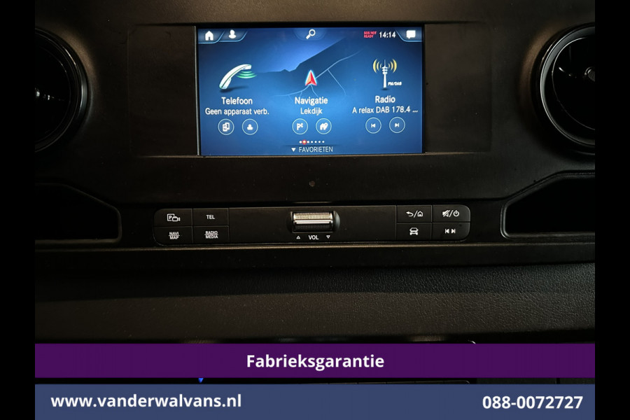 Mercedes-Benz Sprinter 317 CDI 170pk L2H2 Fabrieksgarantie Euro6 Airco | 360 Graden Camera | Navigatie | Apple Carplay | Cruisecontrol | Chauffeursstoe Android Auto, Stoelverwarming, Parkeersensoren, Bijrijdersbank