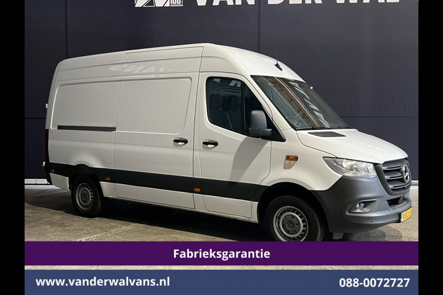 Mercedes-Benz Sprinter 317 CDI 170pk L2H2 Fabrieksgarantie Euro6 Airco | 360 Graden Camera | Navigatie | Apple Carplay | Cruisecontrol | Chauffeursstoe Android Auto, Stoelverwarming, Parkeersensoren, Bijrijdersbank