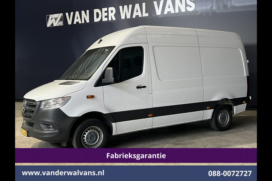 Mercedes-Benz Sprinter 317 CDI 170pk L2H2 Fabrieksgarantie Euro6 Airco | 360 Graden Camera | Navigatie | Apple Carplay | Cruisecontrol | Chauffeursstoe Android Auto, Stoelverwarming, Parkeersensoren, Bijrijdersbank