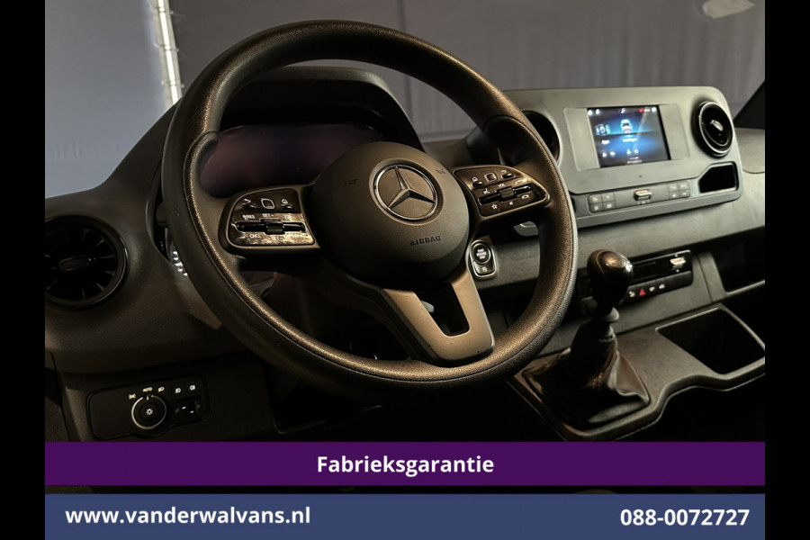 Mercedes-Benz Sprinter 317 CDI 170pk L2H2 Fabrieksgarantie Euro6 Airco | 360 Graden Camera | Navigatie | Apple Carplay | Cruisecontrol | Chauffeursstoe Android Auto, Stoelverwarming, Parkeersensoren, Bijrijdersbank