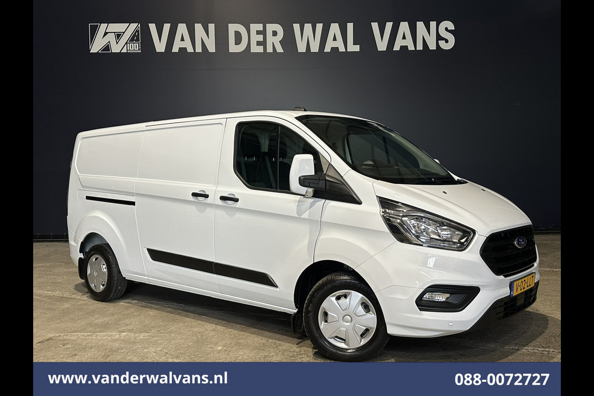 Ford Transit Custom 2.0 TDCI 130pk L2H1 Euro6 Airco | Cruisecontrol | LED | Verwarmde voorruit | Parkeersensoren, Bijrijdersbank, 2800kg Trekvermogen