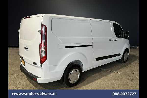 Ford Transit Custom 2.0 TDCI 130pk L2H1 Euro6 Airco | Cruisecontrol | LED | Verwarmde voorruit | Parkeersensoren, Bijrijdersbank, 2800kg Trekvermogen