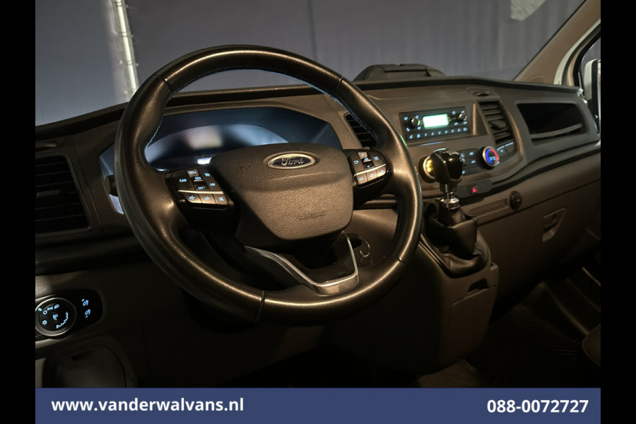 Ford Transit Custom 2.0 TDCI 130pk L2H1 Euro6 Airco | Cruisecontrol | LED | Verwarmde voorruit | Parkeersensoren, Bijrijdersbank, 2800kg Trekvermogen