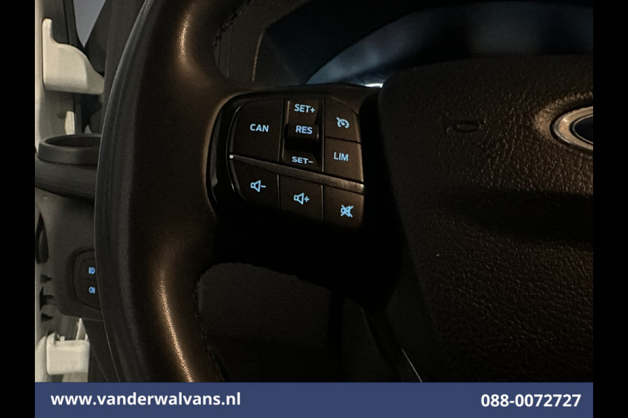 Ford Transit Custom 2.0 TDCI 130pk L2H1 Euro6 Airco | LED | Cruisecontrol | Verwarmde voorruit | Parkeersensoren Bijrijdersbank, 2800kg trekvermogen