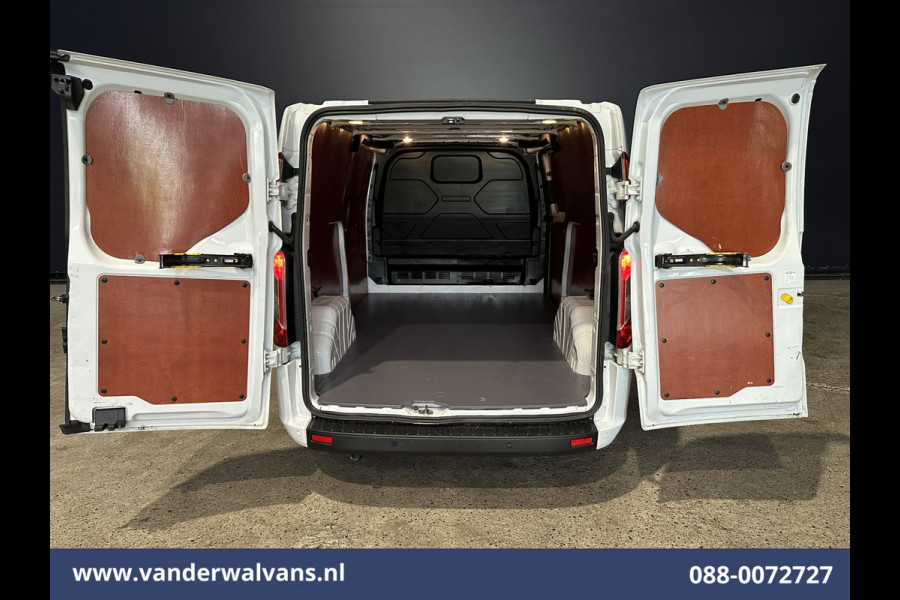 Ford Transit Custom 2.0 TDCI 130pk L2H1 Euro6 Airco | LED | Cruisecontrol | Verwarmde voorruit | Parkeersensoren Bijrijdersbank, 2800kg trekvermogen