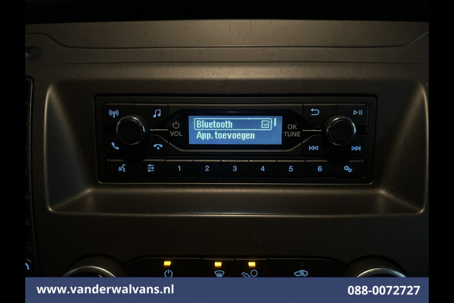 Ford Transit Custom 2.0 TDCI 130pk L2H1 Euro6 Airco | LED | Cruisecontrol | Verwarmde voorruit | Parkeersensoren Bijrijdersbank, 2800kg trekvermogen