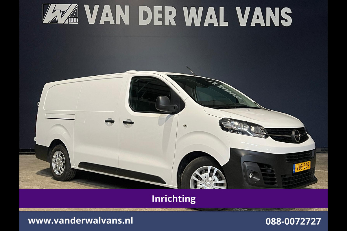 Opel Vivaro 2.0 CDTI 123pk L3H1 inrichting Euro6 Airco | Omvormer | 2500kg Trekhaak | Navigatie | Apple Carplay Android Auto, Cruisecontrol, Parkeersensoren, Bijrijdersbank