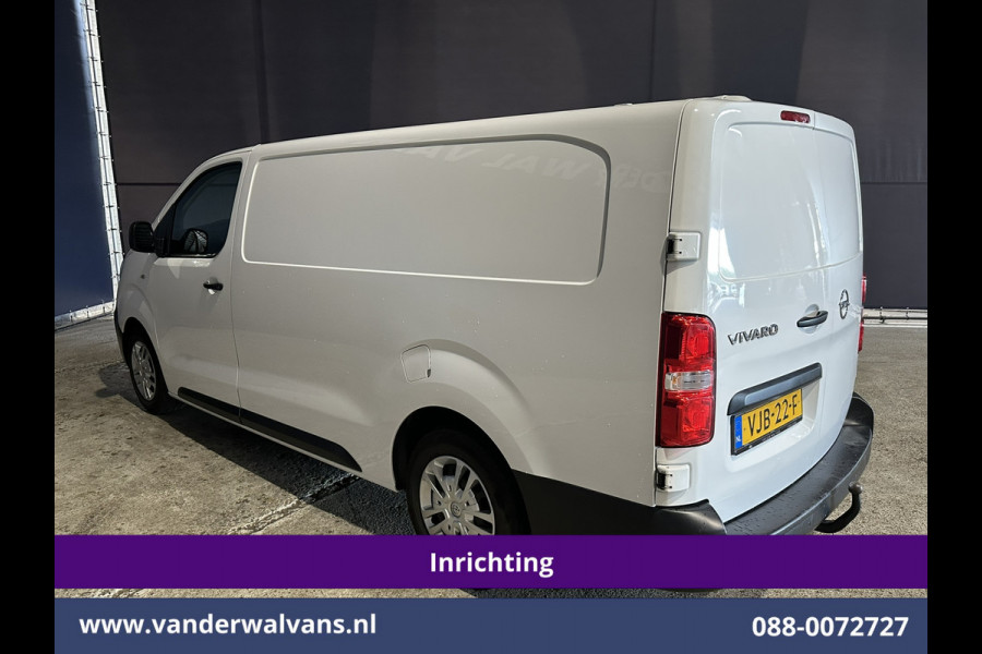 Opel Vivaro 2.0 CDTI 123pk L3H1 inrichting Euro6 Airco | Omvormer | 2500kg Trekhaak | Navigatie | Apple Carplay Android Auto, Cruisecontrol, Parkeersensoren, Bijrijdersbank
