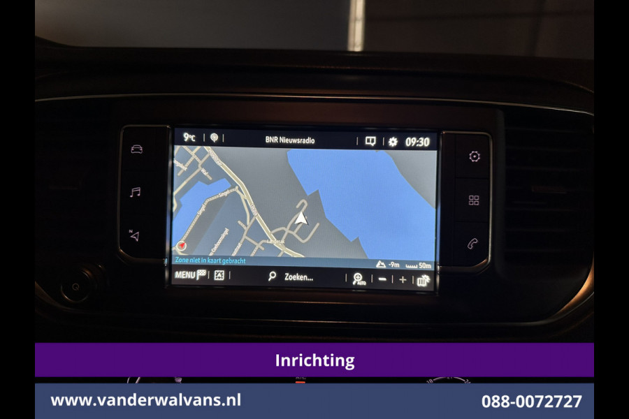 Opel Vivaro 2.0 CDTI 123pk L3H1 inrichting Euro6 Airco | Omvormer | 2500kg Trekhaak | Navigatie | Apple Carplay Android Auto, Cruisecontrol, Parkeersensoren, Bijrijdersbank