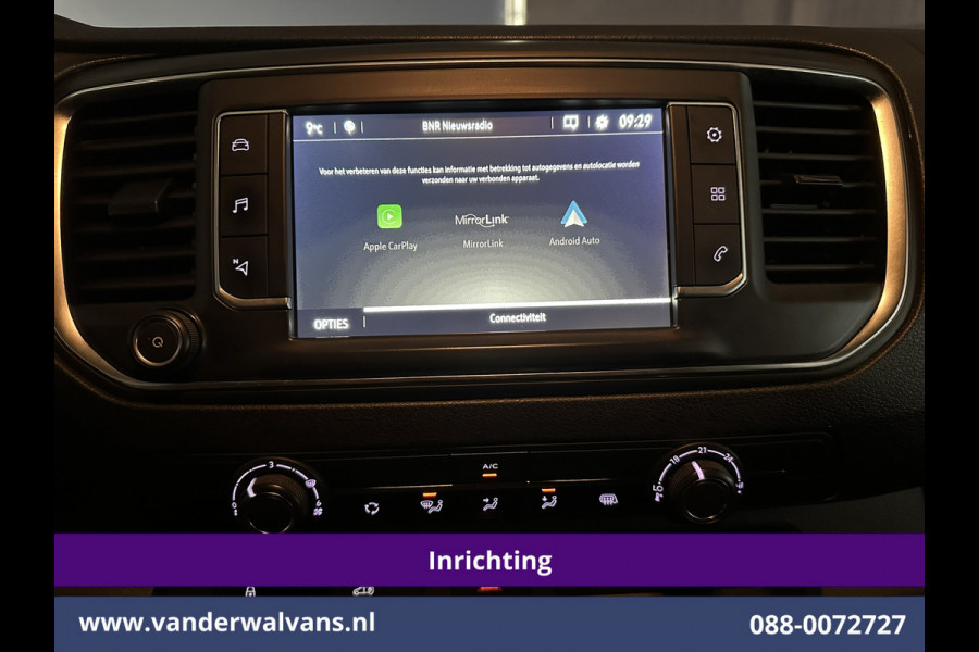 Opel Vivaro 2.0 CDTI 123pk L3H1 inrichting Euro6 Airco | Omvormer | 2500kg Trekhaak | Navigatie | Apple Carplay Android Auto, Cruisecontrol, Parkeersensoren, Bijrijdersbank
