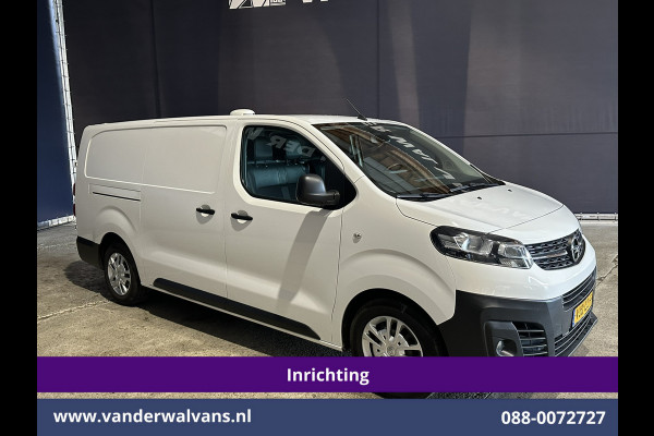 Opel Vivaro 2.0 CDTI 123pk L3H1 inrichting Euro6 Airco | Omvormer | 2500kg Trekhaak | Navigatie | Apple Carplay Android Auto, Cruisecontrol, Parkeersensoren, Bijrijdersbank