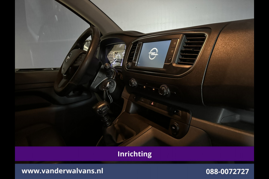 Opel Vivaro 2.0 CDTI 123pk L3H1 inrichting Euro6 Airco | Omvormer | 2500kg Trekhaak | Navigatie | Apple Carplay Android Auto, Cruisecontrol, Parkeersensoren, Bijrijdersbank