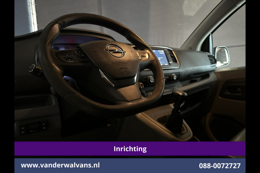 Opel Vivaro 2.0 CDTI 123pk L3H1 inrichting Euro6 Airco | Omvormer | 2500kg Trekhaak | Navigatie | Apple Carplay Android Auto, Cruisecontrol, Parkeersensoren, Bijrijdersbank