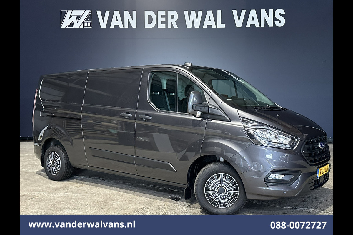 Ford Transit Custom 2.0 TDCI 130pk L2H1 Euro6 Airco | LED | Apple Carplay | Android Auto | Cruisecontrol Parkeersensoren, Verwarmde voorruit, Bijrijdersbank, 2800kg trekvermogen Ford Transit Custom 2.0 TDCI 130pk L2H1 Euro6 Airco | LED | Apple Carplay | Android Auto | Cruisecontrol Parkeersensoren, Verwarmde voorruit, Bijrijdersbank, 2800kg trekvermogen