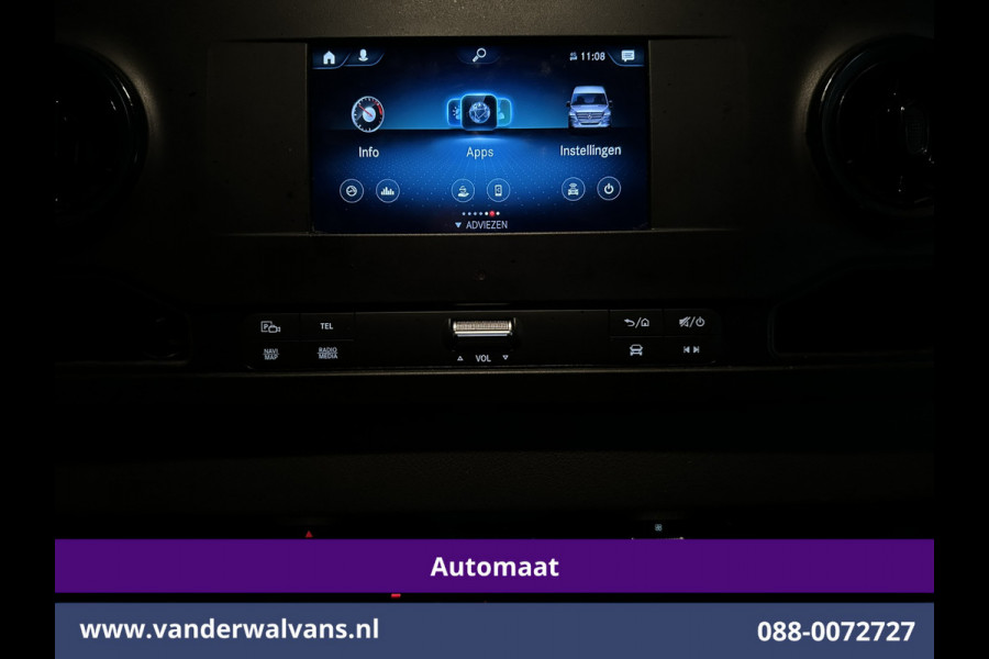 Mercedes-Benz Sprinter 215 CDI 150pk 9G-Tronic Automaat L2H2 Euro6 Airco | Camera | Navigatie | Apple Carplay Android Auto, Adaptieve Cruisecontrol, Parkeersensoren, Bijrijdersbank