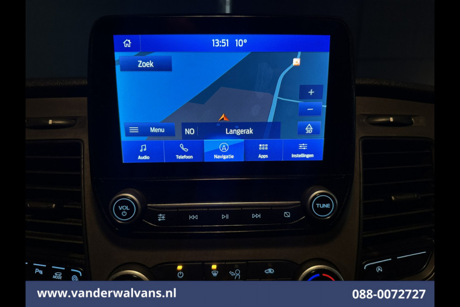 Ford Transit 2.0 TDCI 130 pk L3H2 Euro6 Airco | Camera | Navigatie | Apple Carplay | Andoid Auto | Cruisecontrol Verwarmde Voorruit, Parkeersensoren, Bijrijdersbank