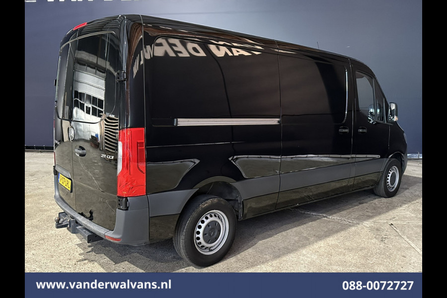 Mercedes-Benz Sprinter 211 CDI 115pk L2H1 Euro6 Airco | Trekhaak | Bijrijdersbank | Bluetooth telefoonvoorbereiding zijdeur
