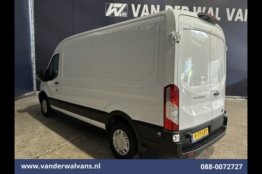 Ford Transit 2.0 TDCI 130 pk L3H2 Euro6 Airco | Camera | Navigatie | Android Auto | Cruisecontrol | Parkeersensoren Stoelverwarming, Verwarmde voorruit, Elektrisch verstelbare bestuurdersstoel, Bijrijdersbank