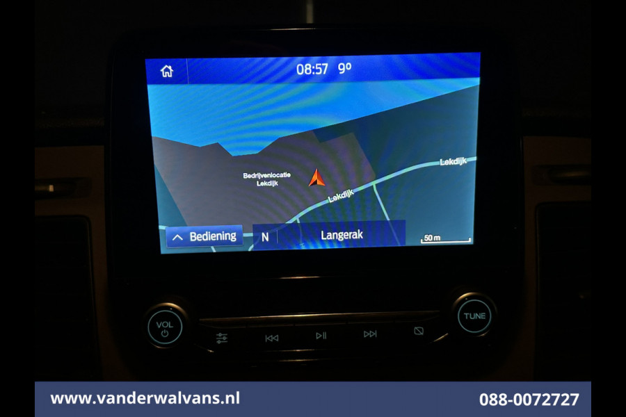 Ford Transit 2.0 TDCI 130 pk L3H2 Euro6 Airco | Camera | Navigatie | Android Auto | Cruisecontrol | Parkeersensoren Stoelverwarming, Verwarmde voorruit, Elektrisch verstelbare bestuurdersstoel, Bijrijdersbank