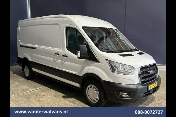 Ford Transit 2.0 TDCI 130 pk L3H2 Euro6 Airco | Camera | Navigatie | Android Auto | Cruisecontrol | Parkeersensoren Stoelverwarming, Verwarmde voorruit, Elektrisch verstelbare bestuurdersstoel, Bijrijdersbank