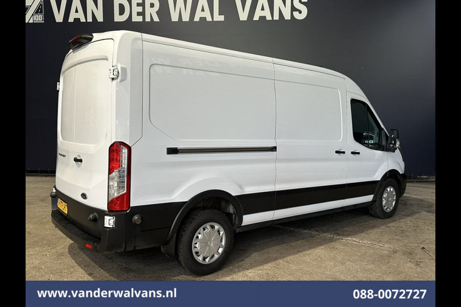 Ford Transit 2.0 TDCI 130 pk L3H2 Euro6 Airco | Camera | Navigatie | Android Auto | Cruisecontrol | Parkeersensoren Stoelverwarming, Verwarmde voorruit, Elektrisch verstelbare bestuurdersstoel, Bijrijdersbank