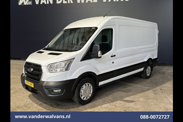 Ford Transit 2.0 TDCI 130 pk L3H2 Euro6 Airco | Camera | Navigatie | Android Auto | Cruisecontrol | Parkeersensoren Stoelverwarming, Verwarmde voorruit, Elektrisch verstelbare bestuurdersstoel, Bijrijdersbank
