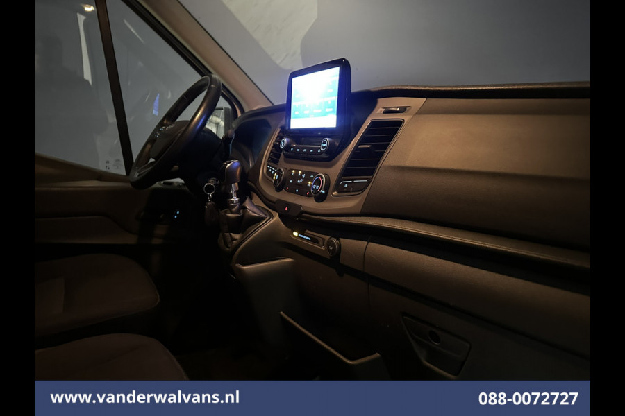 Ford Transit 2.0 TDCI 130 pk L3H2 Euro6 Airco | Camera | Navigatie | Android Auto | Cruisecontrol | Parkeersensoren Stoelverwarming, Verwarmde voorruit, Elektrisch verstelbare bestuurdersstoel, Bijrijdersbank