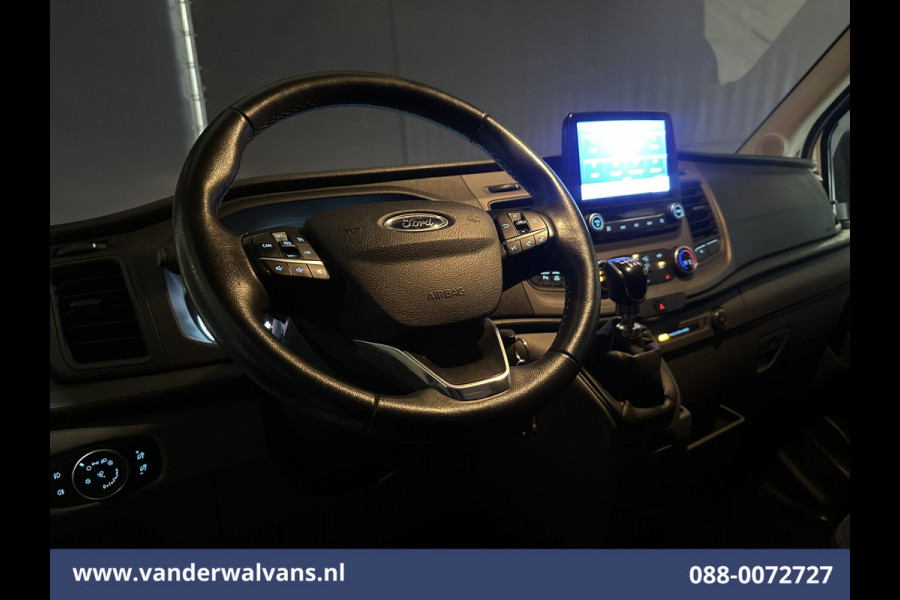 Ford Transit 2.0 TDCI 130 pk L3H2 Euro6 Airco | Camera | Navigatie | Android Auto | Cruisecontrol | Parkeersensoren Stoelverwarming, Verwarmde voorruit, Elektrisch verstelbare bestuurdersstoel, Bijrijdersbank