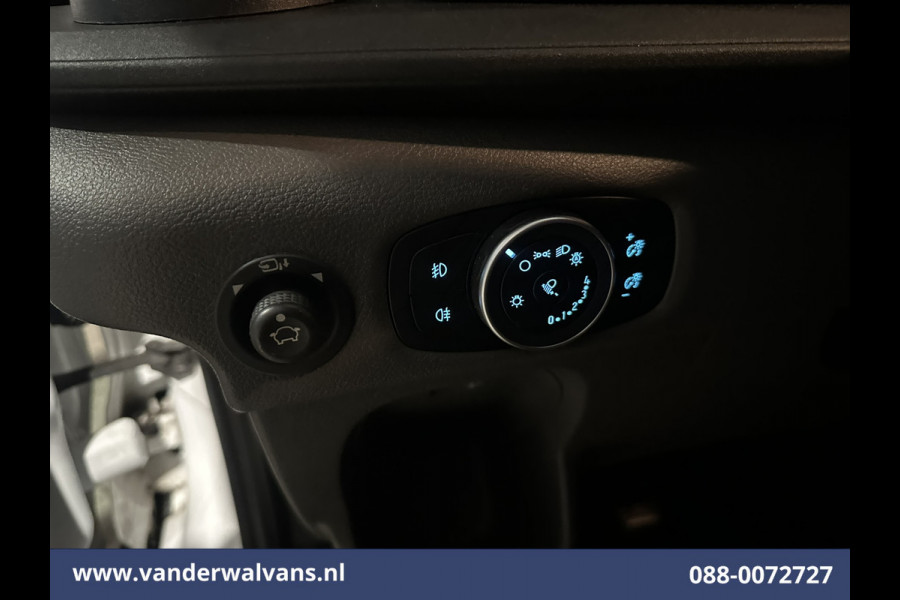 Ford Transit 2.0 TDCI 130 pk L3H2 Euro6 Airco | Camera | Navigatie | Android Auto | Cruisecontrol | Parkeersensoren Stoelverwarming, Verwarmde voorruit, Elektrisch verstelbare bestuurdersstoel, Bijrijdersbank