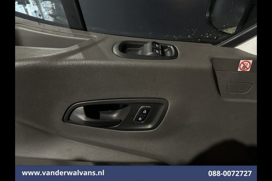 Ford Transit 2.0 TDCI 130 pk L3H2 Euro6 Airco | Camera | Navigatie | Android Auto | Cruisecontrol | Parkeersensoren Stoelverwarming, Verwarmde voorruit, Elektrisch verstelbare bestuurdersstoel, Bijrijdersbank