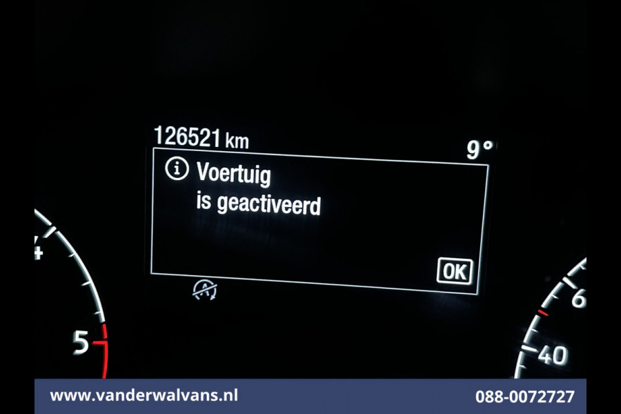 Ford Transit 2.0 TDCI 130 pk L3H2 Euro6 Airco | Camera | Navigatie | Android Auto | Cruisecontrol | Parkeersensoren Stoelverwarming, Verwarmde voorruit, Elektrisch verstelbare bestuurdersstoel, Bijrijdersbank