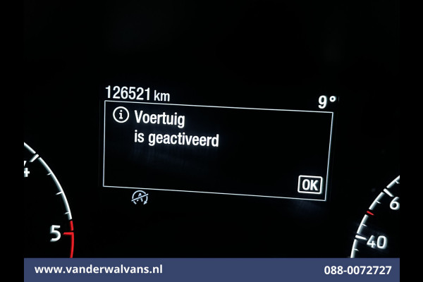 Ford Transit 2.0 TDCI 130 pk L3H2 Euro6 Airco | Camera | Navigatie | Android Auto | Cruisecontrol | Parkeersensoren Stoelverwarming, Verwarmde voorruit, Elektrisch verstelbare bestuurdersstoel, Bijrijdersbank