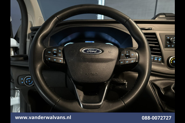 Ford Transit Custom 2.0 TDCI 130 pk L2H1 Euro6 Airco | LED | Cruisecontrol | Verwarmde voorruit | Parkeersensoren Bijrijdersbank, 2800kg trekvermogen
