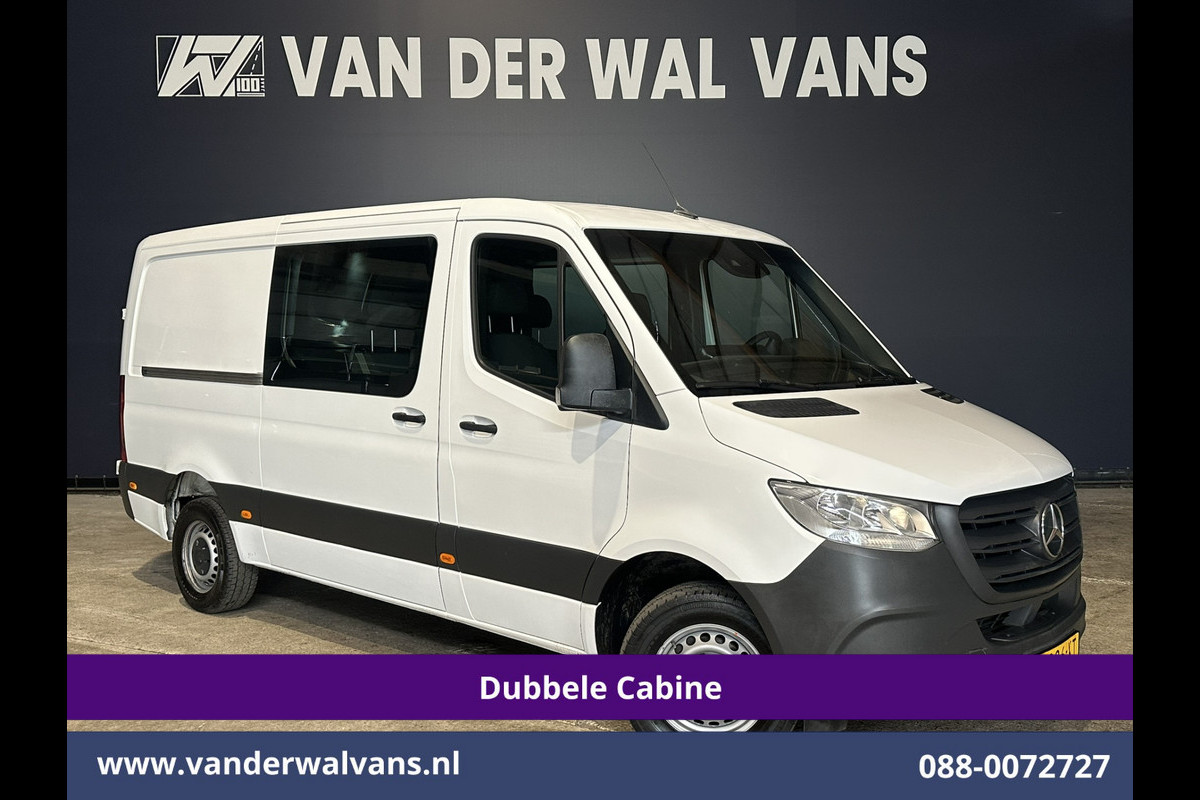 Mercedes-Benz Sprinter 314 CDI 143pk 3500kg Trekhaak L2H1 Dubbele cabine Euro6 Airco | Camera | Navigatie | 5-Zits Cruisecontrol