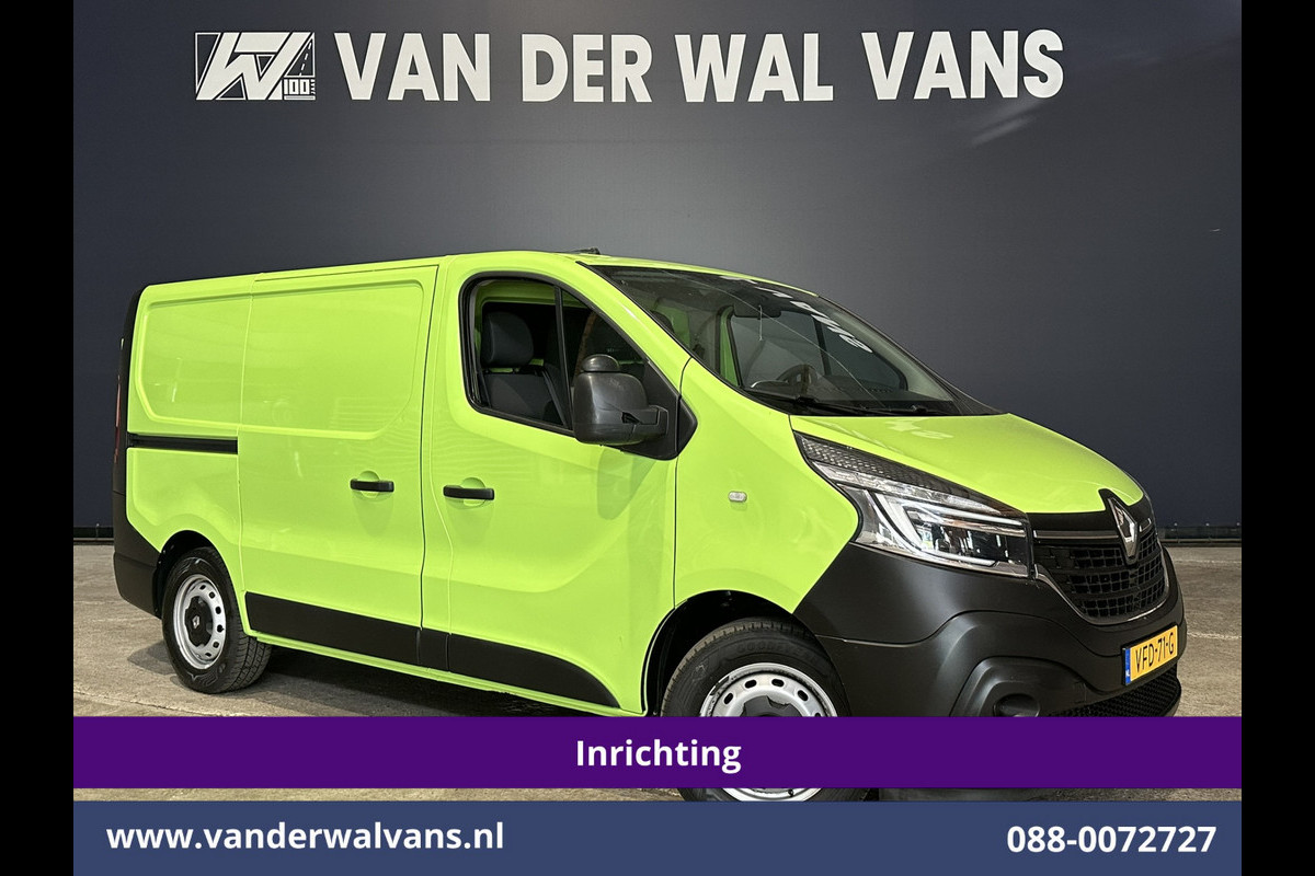 Renault Trafic 1.6 dCi L1H1 inrichting Euro6 Airco | Imperiaal | Trekhaak | Navigatie | Cruisecontrol | LED | Parkeersensoren Bijrijdersbank Renault Trafic 1.6 dCi L1H1 inrichting Euro6 Airco | Imperiaal | Trekhaak | Navigatie | Cruisecontrol | LED | Parkeersensoren Bijrijdersbank