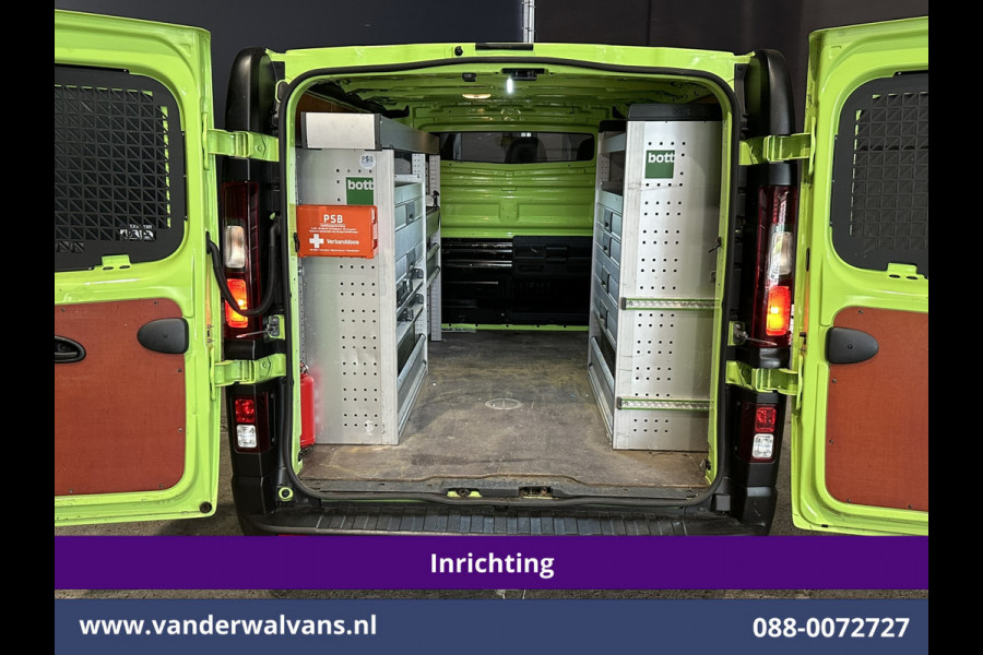 Renault Trafic 1.6 dCi L1H1 inrichting Euro6 Airco | Trekhaak | Navigatie | Cruisecontrol | LED | Parkeersensoren Bijrijdersbank