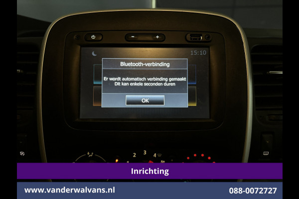 Renault Trafic 1.6 dCi L1H1 inrichting Euro6 Airco | Trekhaak | Navigatie | Cruisecontrol | LED | Parkeersensoren Bijrijdersbank