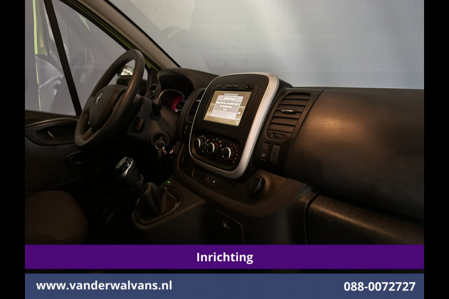 Renault Trafic 1.6 dCi L1H1 inrichting Euro6 Airco | Trekhaak | Navigatie | Cruisecontrol | LED | Parkeersensoren Bijrijdersbank