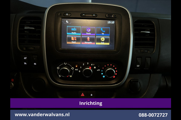 Renault Trafic 1.6 dCi L1H1 inrichting Euro6 Airco | Trekhaak | Navigatie | Cruisecontrol | LED | Parkeersensoren Bijrijdersbank
