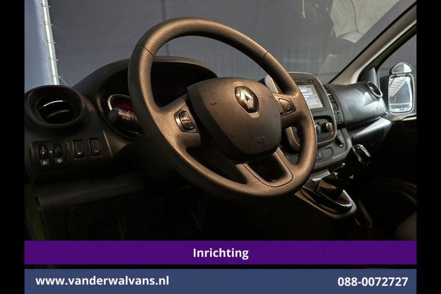Renault Trafic 1.6 dCi L1H1 inrichting Euro6 Airco | Trekhaak | Navigatie | Cruisecontrol | LED | Parkeersensoren Bijrijdersbank